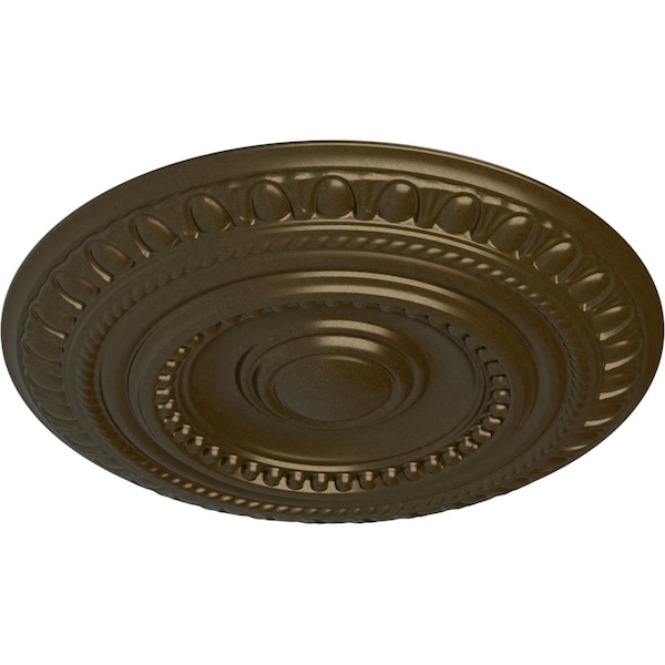 Artis Ceiling Medallion (Fits Canopies Up To 6 7/8), Hand-Painted Brass, 15 3/4OD X 1 3/8P